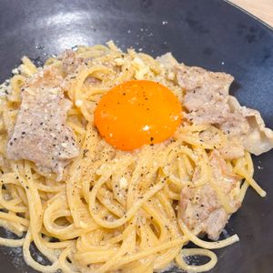 chanmiの作ってみた!投稿(【別茹で不要◎フライパン1つで♪】和風カルボナーラ)