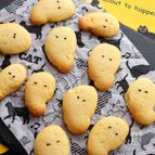脱力系？ゆるかわおばけクッキー（ジンジャークッキー）