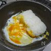 牛肉たっぷりソースカレー焼き飯の工程2