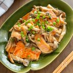 【鮭としめじの醤油マヨ焼き】ごはんがすすむ！簡単魚レシピ