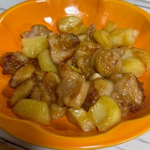 972800の作ってみた!投稿(【新じゃがと鶏肉の照りバター炒め 】簡単時短♪ボリューム◎)