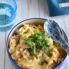 【玉ねぎとウインナーのとろ～りチーズ丼】手軽な材料で作れる！