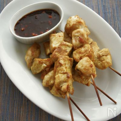 インドネシア的焼き鳥、サテアヤム