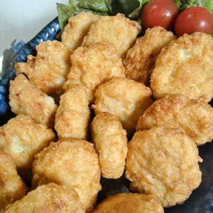 ゆみの作ってみた!投稿(一口食べたら止まらない！【ヘルシー豆腐ナゲット】)