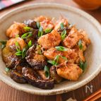 【鶏むね肉となすのおかか醤油炒め】繰り返し作りたい和風おかず