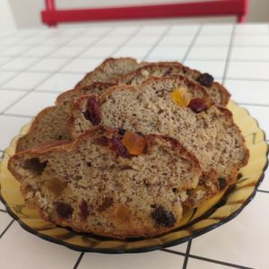 しーの作ってみた!投稿(【油・砂糖不使用】ふわもち♪米粉のバナナケーキ)