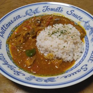 ももの作ってみた!投稿(【さばと夏野菜のカレー】夏に食べたい鯖缶カレー♪)