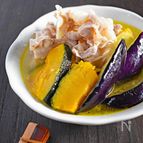 ごはんがすすむ♪豚バラと野菜の揚げ浸し