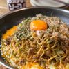 カリカリチーズの羽根つき焼きそば