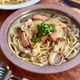 【簡単】きのこの和風スープパスタ