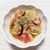 よっこの作ってみた!投稿(旨味がじゅわ〜『ズッキーニとトマトのデリ風♡焼きツナマリネ』)