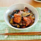 ごはんがすすむ♪鮭となすの照り焼き