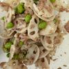 れんこんと枝豆の《マヨなし♡うまだれツナサラダ》の工程2