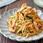 【うま辛鶏キムチ】火を使わないで出来る！