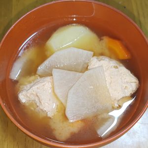 9Sの作ってみた!投稿(さけつみれの石狩風（介護食）)