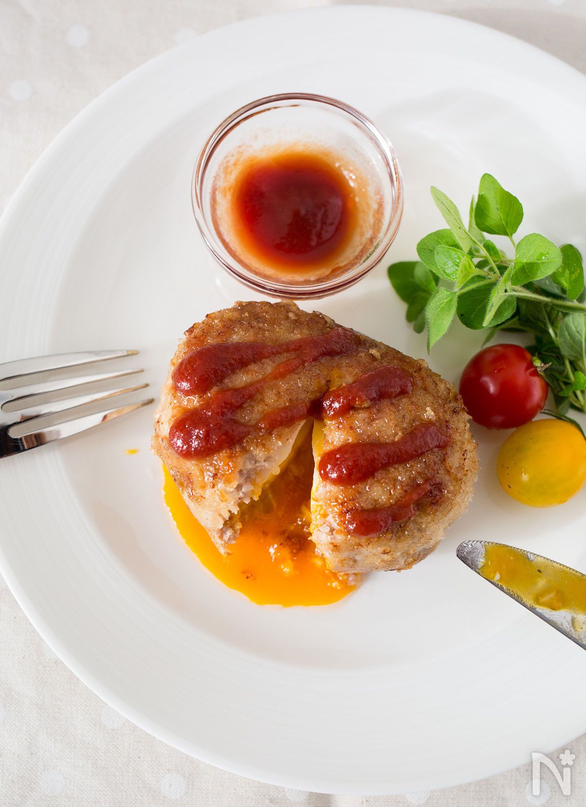 とろ り卵がたまらない 揚げずに簡単 焼きスコッチエッグの作り方 レシピサイトnadia