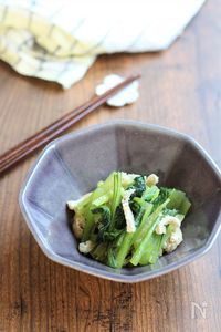 【基本の和食】小松菜の煮びたし
