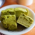 ふわふわ抹茶レンジ蒸しパン【おやつや朝食に！】