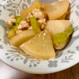 あいるんの作ってみた!投稿(【そぼろ大根のとろとろ煮】とろける大根♪そぼろあんたっぷり✩)
