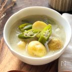 お腹に優しいダイエット！オクラと春野菜のとろみ薬膳スープ