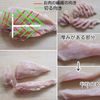 スパイシーソースが激うま!ナゲット風♡鶏むね肉スティックの下準備