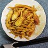 M*Pの作ってみた!投稿(ちくわ入り♪ごぼうとにんじんのカレーきんぴら)