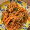 たりおの作ってみた!投稿(旨味たっぷり♡【しらたきと野菜のチャプチェ風炒め】腸活にも◎)