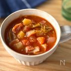 たっぷり野菜のミネストローネ