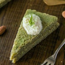 【満足感あり】もちふわ抹茶ケーキ
