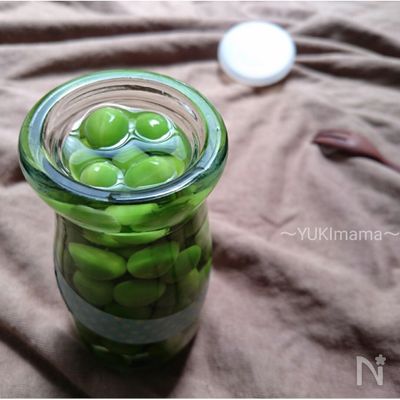 お弁当に〜うすいえんどう豆のぷっくり煮(作りおき)〜