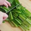 栄養満点！小松菜とにんじんと油揚げの胡麻和えの工程1