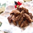 クリスマスパーティー🎅にも♡カリッと美味しい手羽中の唐揚げ