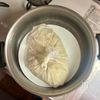 【ポリ袋で防災ごはん】ツナの濃厚豆乳温そうめんの工程4