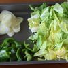 春キャベツと鶏むねの回鍋肉の工程1