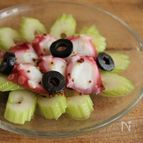 簡単ひんやり副菜♪タコとセロリのさっぱりマリネ