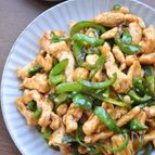 【材料2つ】おかわりが止まらない♡鶏のささ身de青椒肉絲風♡