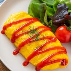 レンジで簡単！【チーズオムレツ風】ふんわりとろ〜り美味！