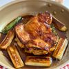 鶏もも肉のぽん酢照り焼き【油不使用・ワンパン】