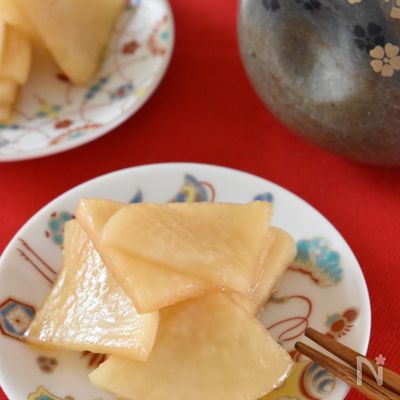 大根のうま塩中華風サラダ【作り置き】