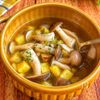 【さつまいもときのこのコンソメスープ】秋に食べたい♪ほっこり