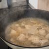 【とろとろ】鶏むね肉とほうれん草のみぞれ煮の工程2