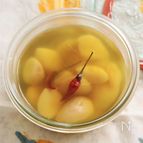 新にんにくのコンフィ