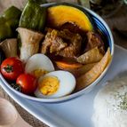 牛肉ゴロゴロスープカレー