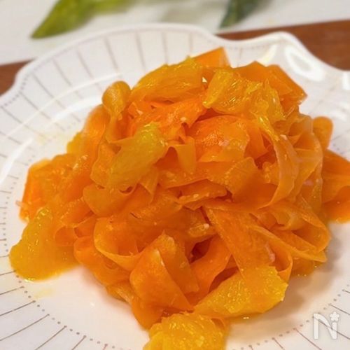 食べる美容液！にんじんのリボンサラダ
