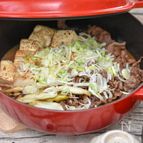 【STAUB】ネギたっぷり肉豆腐