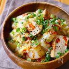 レンジで5分！【厚揚げと白菜の中華だし煮】