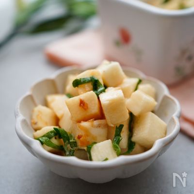 食べても罪悪感なし!
作り置きに♪ぽりぽり長芋シソ漬け