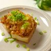 とのちゃまの作ってみた!投稿(厚揚げのキムチ納豆チーズ焼き)