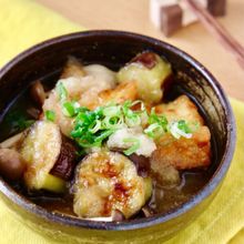 厚揚げと茄子のとろとろみぞれ煮