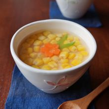 コーンあんかけ茶わん蒸し